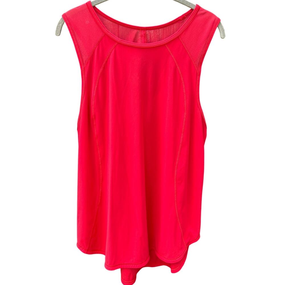 Lululemon Sculpt tank true red first release UPF 50+ sun protection athletic - Picture 2 of 6